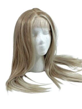 Long Blonde Wig Lace Cap Synthetic Beachy Wig